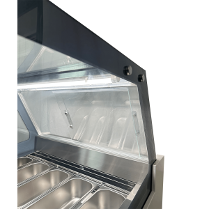 Komodo Ice Cream Display Case - 6 x 5 L - CombiSteel