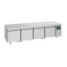 Positive Refrigerated Table GN 1/1 360 L - 4 Drawers - Stainless Steel