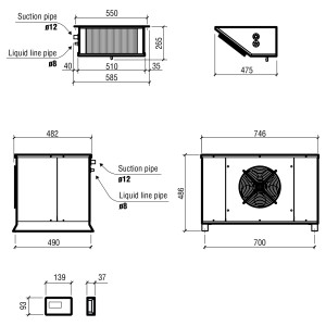 Unité de Refroidissement Positif pour Chambre Froide - CombiSteel - Performance optimale