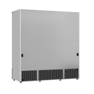 Positive Kühlschrankvitrine aus Edelstahl - 3 Glastüren - 1530 L - CombiSteel