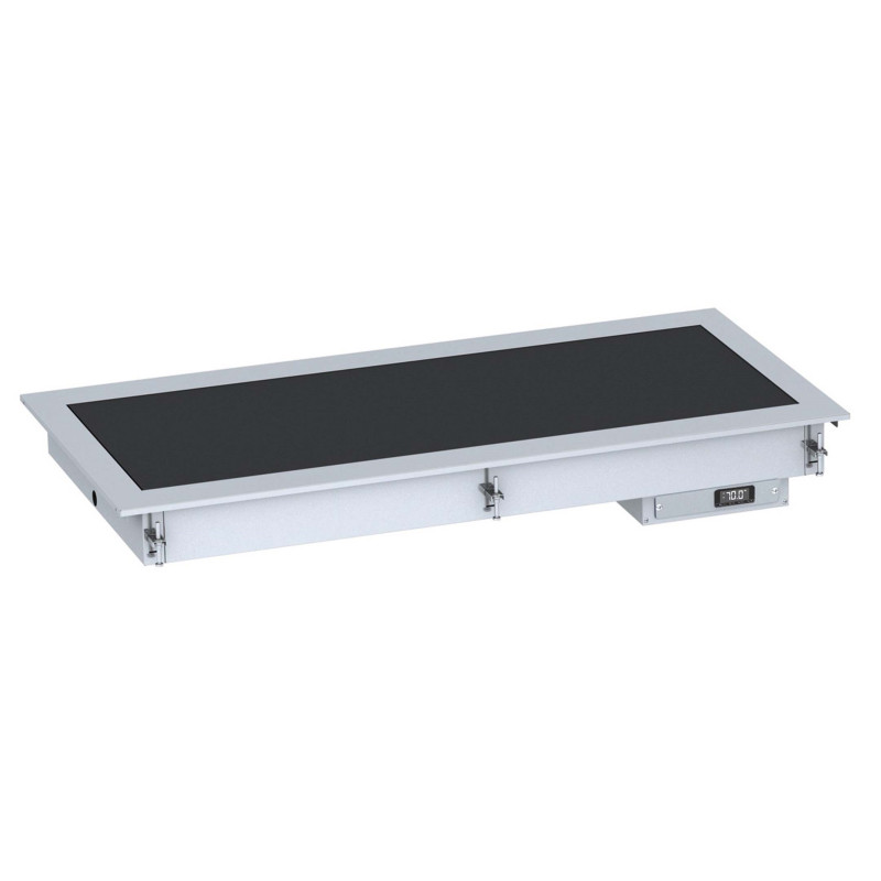 Glaskeramik-Kochfeld zum Einlassen - B 1440 x T 720 mm - CombiSteel Glaskeramik-Kochfeld zum Einlassen - B 1440 x T 720 mm - CombiSteel