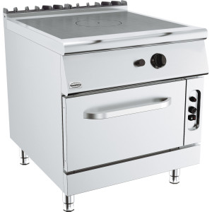 Herd mit Kochfeld Coup de Feu mit Gasofen - Basis 900 - 11000 W - CombiSteel