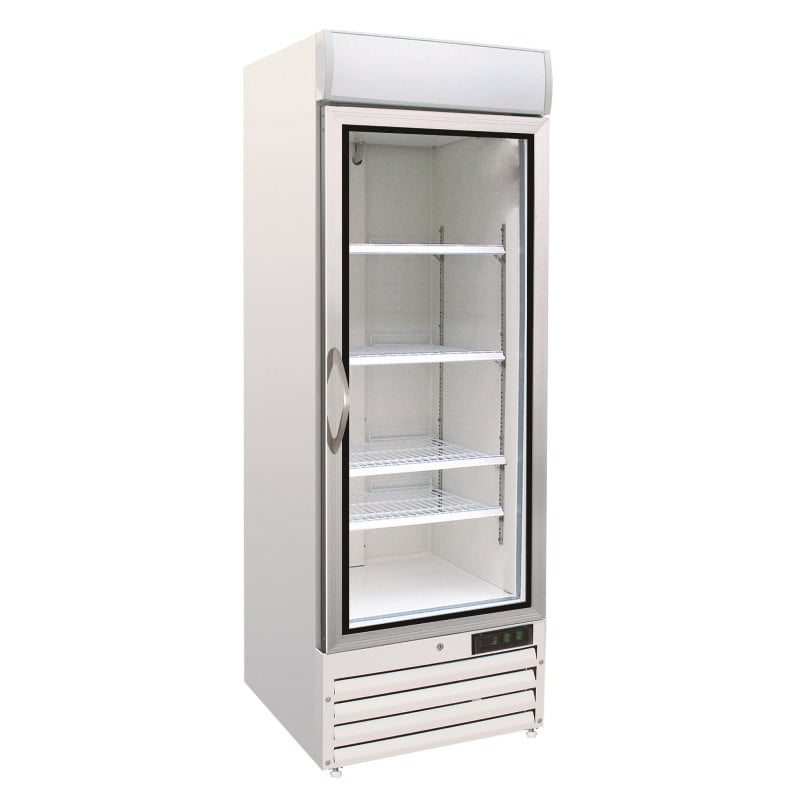 Negativer Kühlschrank mit Glastür - 412 L - CombiSteel Negativer Kühlschrank mit Glastür - 412 L - CombiSteel