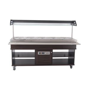 CombiSteel Hot Buffet - Stainless Steel GN 1/1 & LED Lighting