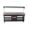 Buffet Warm CombiSteel - Edelstahl GN 1/1 & LED-Beleuchtung