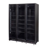 Positive Kühlvitrine mit 3 Glastüren - 1200 L - CombiSteel