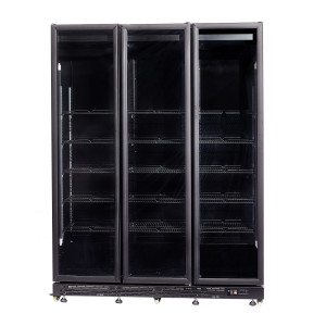 Positive Kühlvitrine mit 3 Glastüren - 1200 L - CombiSteel