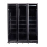 Positive Kühlvitrine mit 3 Glastüren - 1200 L - CombiSteel