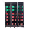 Positive Kühlvitrine mit 3 Glastüren - 1200 L - CombiSteel
