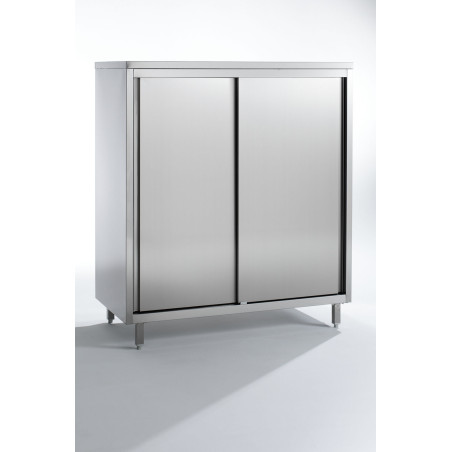 High Stainless Steel Cabinet with 4 Levels - CombiSteel