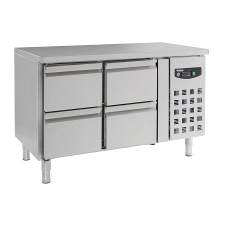 Positive Refrigerated Table 4 Drawers - 282 L CombiSteel