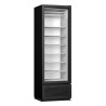 Schwarzer Negativ-Kühlschrank - 1 Glastür - 417 L - CombiSteel