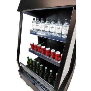 Positive Kühlvitrine - 165 L - CombiSteel