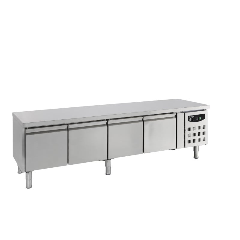 Table Réfrigérée Positive GN 1/1 - 4 Portes CombiSteel 7450.0765 | Professionnelle & Performante