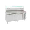 Refrigerated Pizza Cabinet with 3 Doors - 580 L - CombiSteel