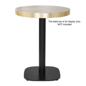 Pied de Table en Fonte Noir - 720 x 420 mm - Bolero