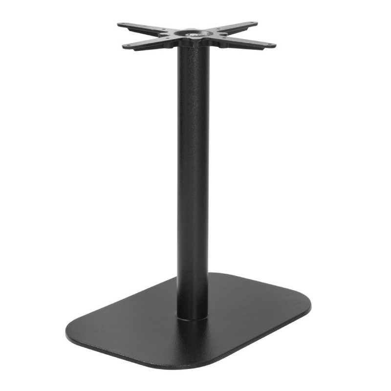 Pied de Table en Fonte Noir - 720 x 420 x 600 mm - Bolero