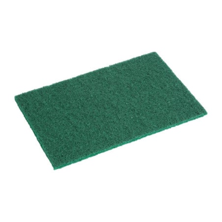 Grüner Scheuerschwamm - 110 x 151 mm - 10er Pack - Jantex