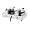 Round Double Belgian Waffle Maker - Buffalo