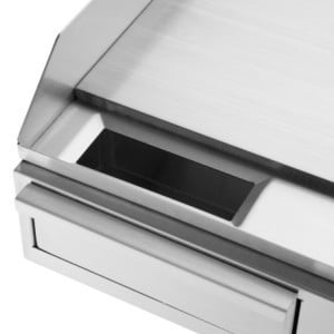 Polished Steel Electric Griddle - Buffalo