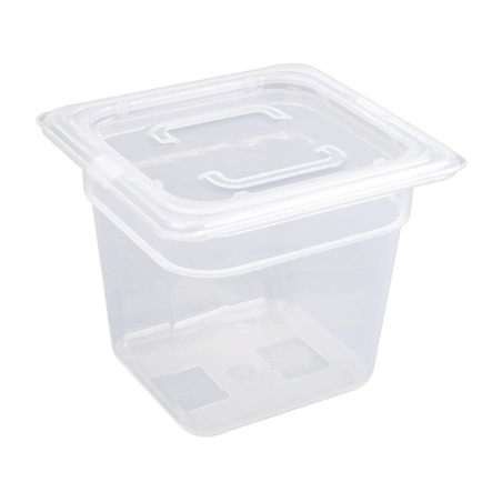 Polypropylene Tray - GN 1/6 - Set of 4 - Vogue