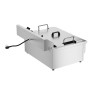 Professional Deep Fryer with Drain Valve - 25 L - CombiSteel