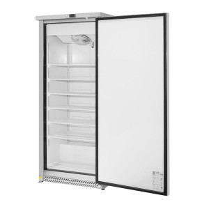 Gefrierschrank 590 L Edelstahl Umluftkühlung -22 °C
