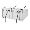 Doppelte elektrische Fritteuse - 2X5L - Buffalo