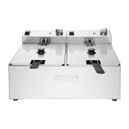 Doppelte elektrische Fritteuse - 2X5L - Buffalo