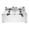 Doppelte elektrische Fritteuse - 2X5L - Buffalo