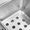 Doppelte elektrische Fritteuse mit Timer - 2 x 8 L - Buffalo