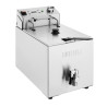 Einfache elektrische Fritteuse mit Timer - 1 x 8L - Buffalo