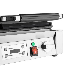 Doppelseitiger Kontaktgrill, links glatt und rechts gerillt - Buffalo