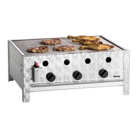 Außen-Tischgrill - Gas-Kombination