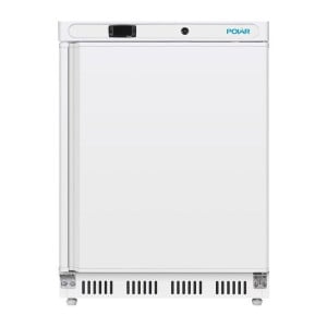 Weiße Positive Thekenkühlvitrine - 150 L - Polar