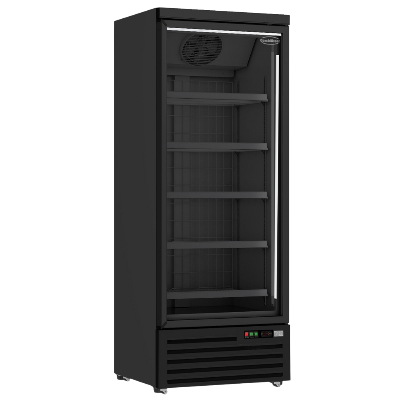 Schwarzer belüfteter Gefrierschrank - 600 L Schwarzer belüfteter Gefrierschrank - 600 L
