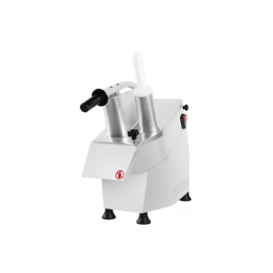 Professioneller Gemüseschneider 550 W — 2 Einfüllöffnungen, Alu