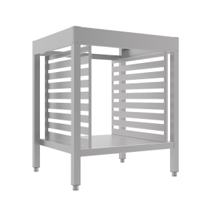 Unterstützung mit Schienen 600 x 400 - 8 Ebenen für Gasofen iBake und Bake Master 6 - Mychef