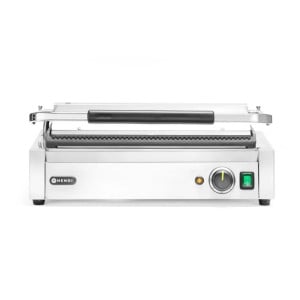 Grill de Contact Panini XL - Grooved Plate - HENDI