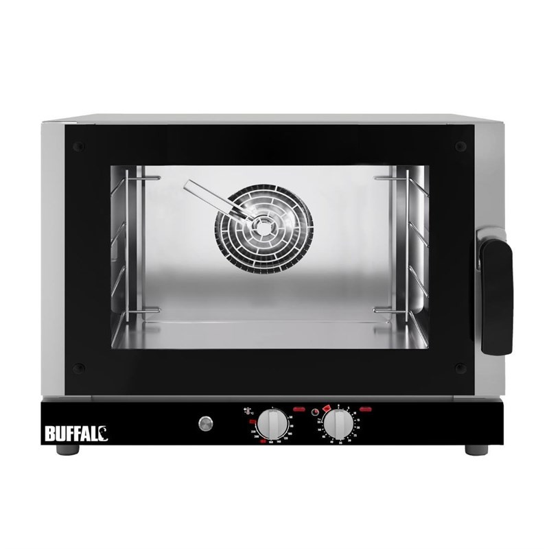 Convection Oven with Humidifier 4 x GN 1/1 - Buffalo Convection Oven with Humidifier 4 x GN 1/1 - Buffalo