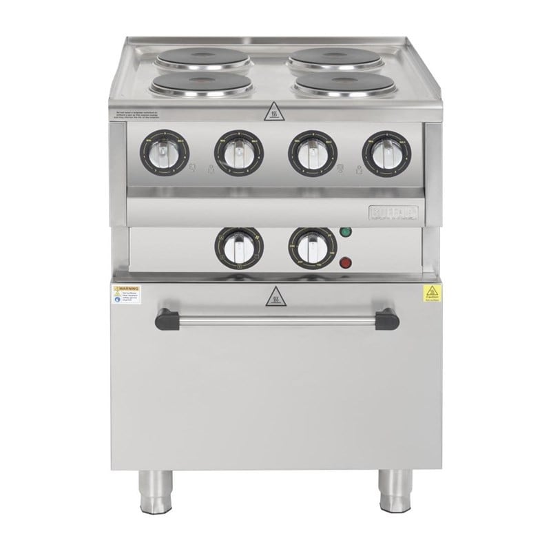 Electric Stove on Convection Oven GN 1/1 600 - Buffalo Electric Stove on Convection Oven GN 1/1 600 - Buffalo