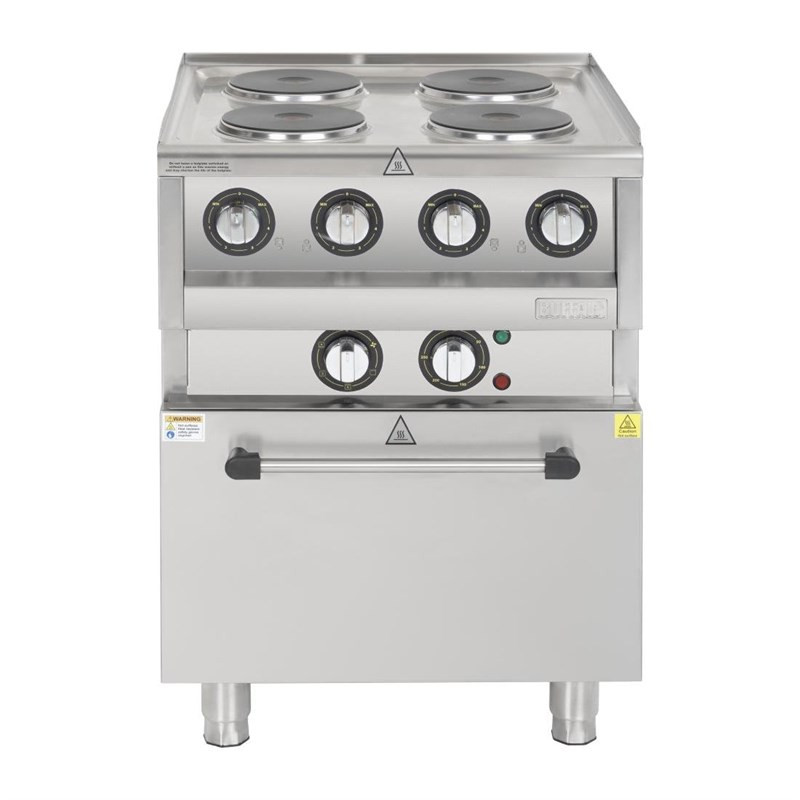Fourneau Électrique sur Four à Convection GN 1/1 600 - Buffalo Fourneau Électrique sur Four à Convection GN 1/1 600 - Buffalo