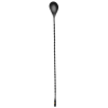 Schwarzer Cocktail-Löffel - 385 mm