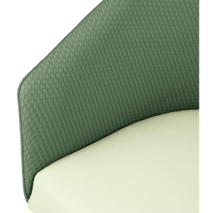 Meridian Sessel in Grün - Set von 2