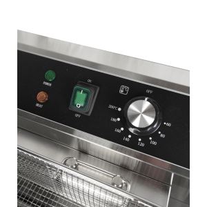 Professionelle Fritteuse mit Ablasshahn - 25 L - CombiSteel