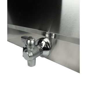 Professionelle Fritteuse mit Ablasshahn - 25 L - CombiSteel