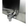 Professionelle Fritteuse mit Ablasshahn - 25 L - CombiSteel