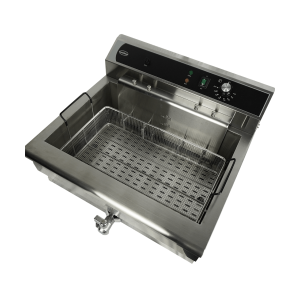 Professionelle Fritteuse mit Ablasshahn - 25 L - CombiSteel