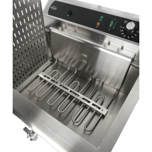 Professionelle Fritteuse mit Ablasshahn - 25 L - CombiSteel