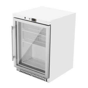 Mini-Kühlschrank mit Glastür 170 L 0/+8 °C - Dynasteel